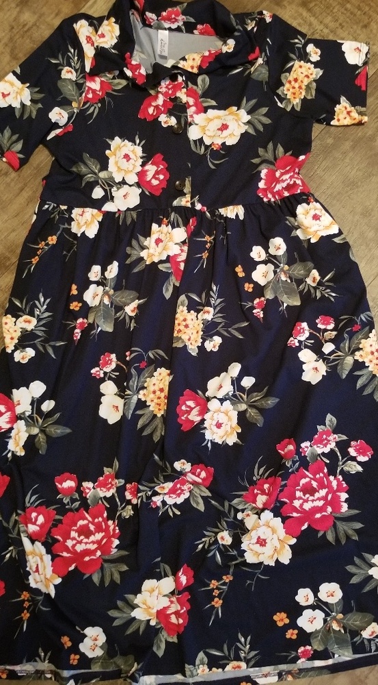 Beautiful floral comfy dress